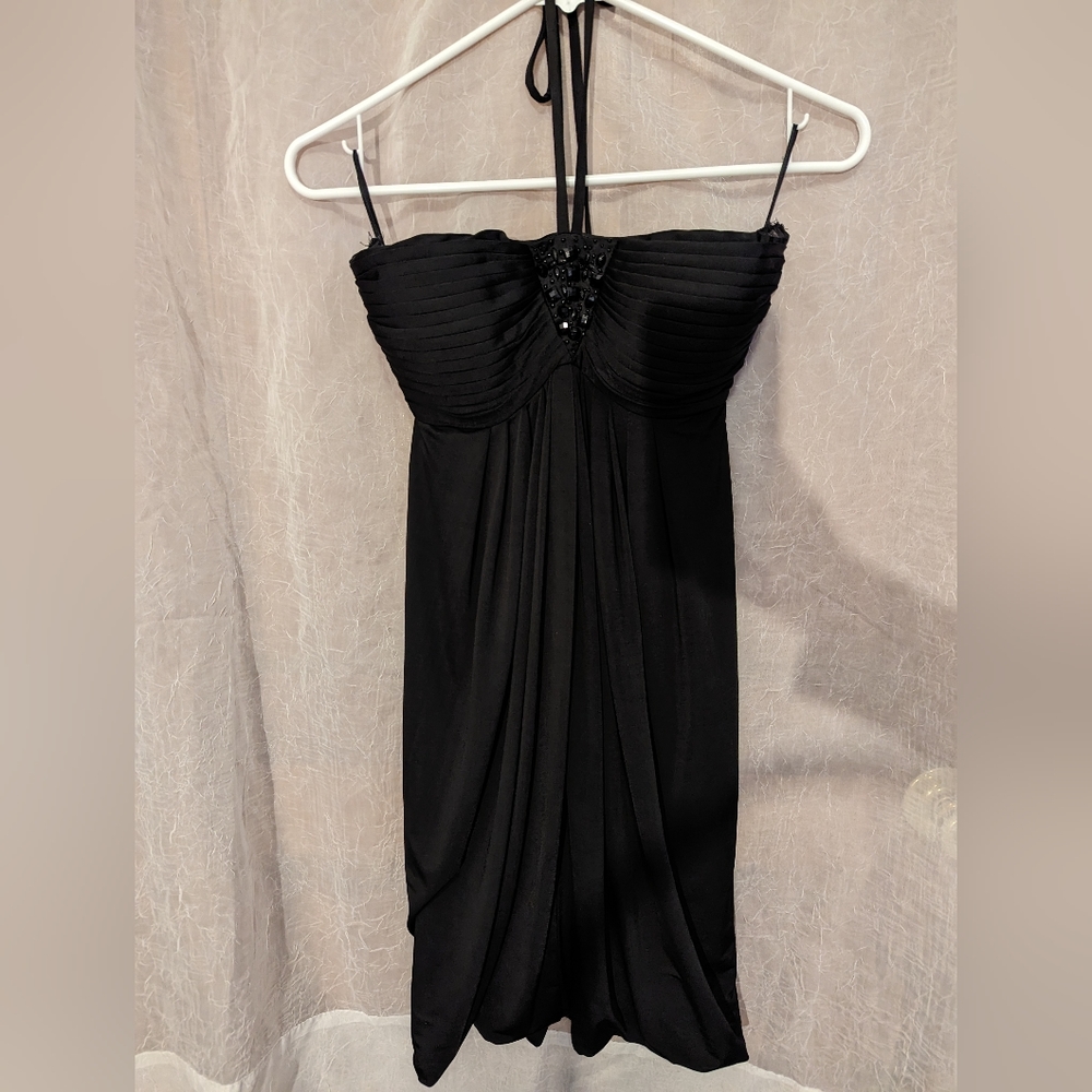 Black strapless Aggie dress size S